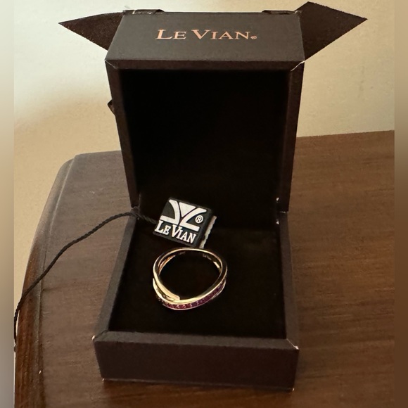 Levian ring - Ruby 14k rose gold - Picture 5 of 9